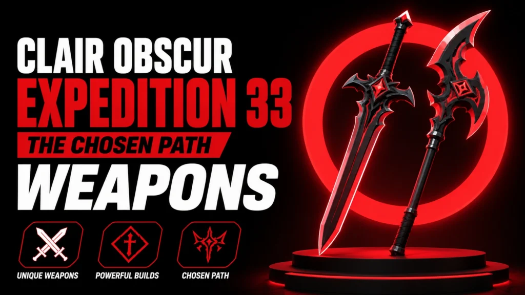 Stalum and Contorso weapons in Clair Obscur Expedition 33 The Chosen Path