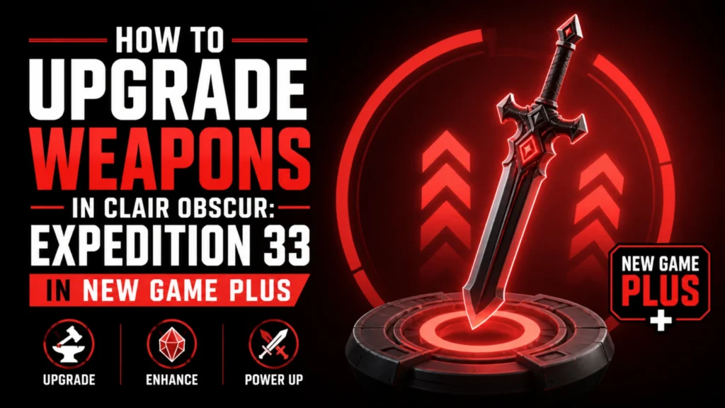 How to Upgrade Weapons in Clair Obscur: Expedition 33 in New Game Plus