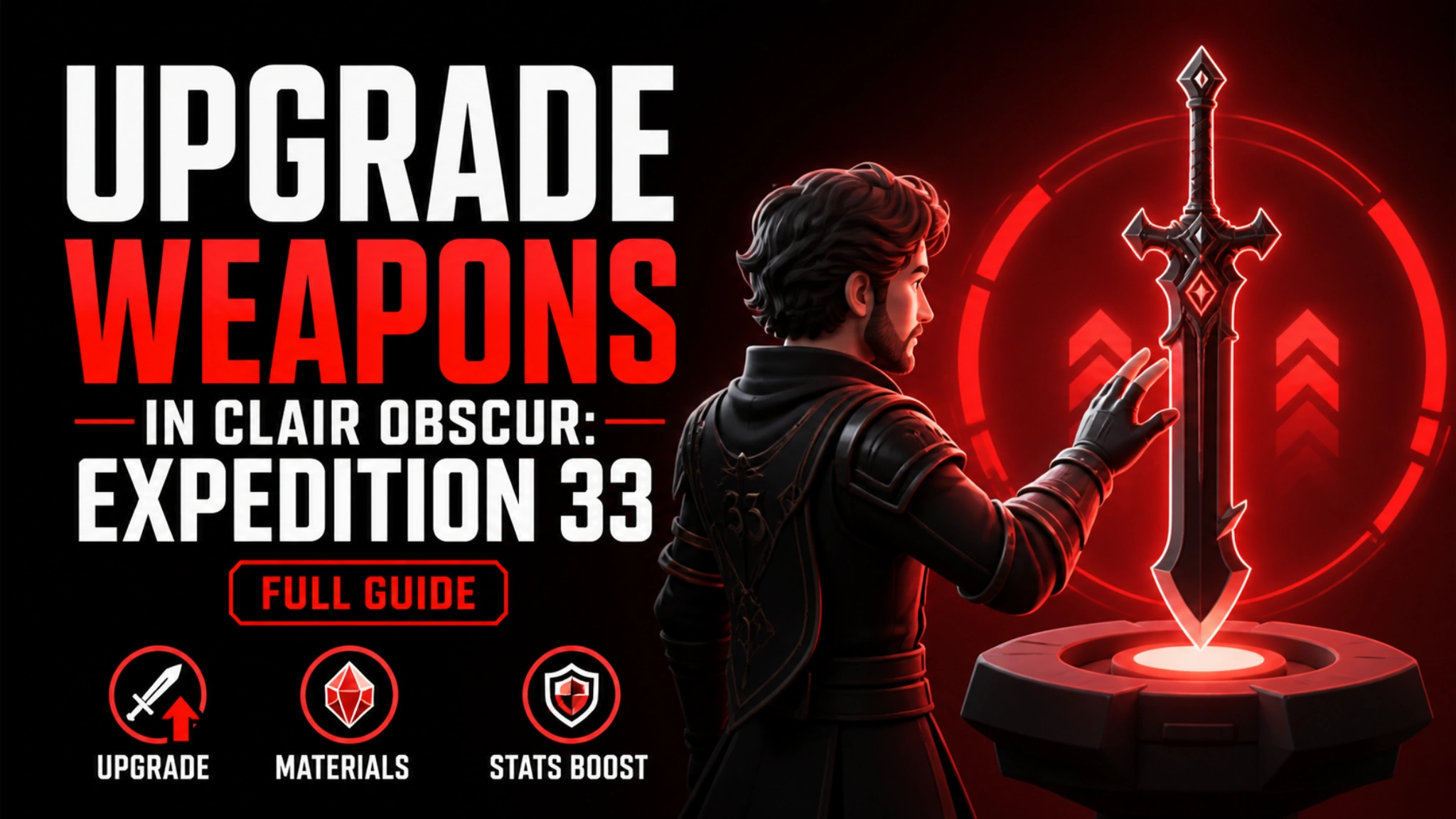 How to upgrade weapons Clair Obscur Expedition 33 guide