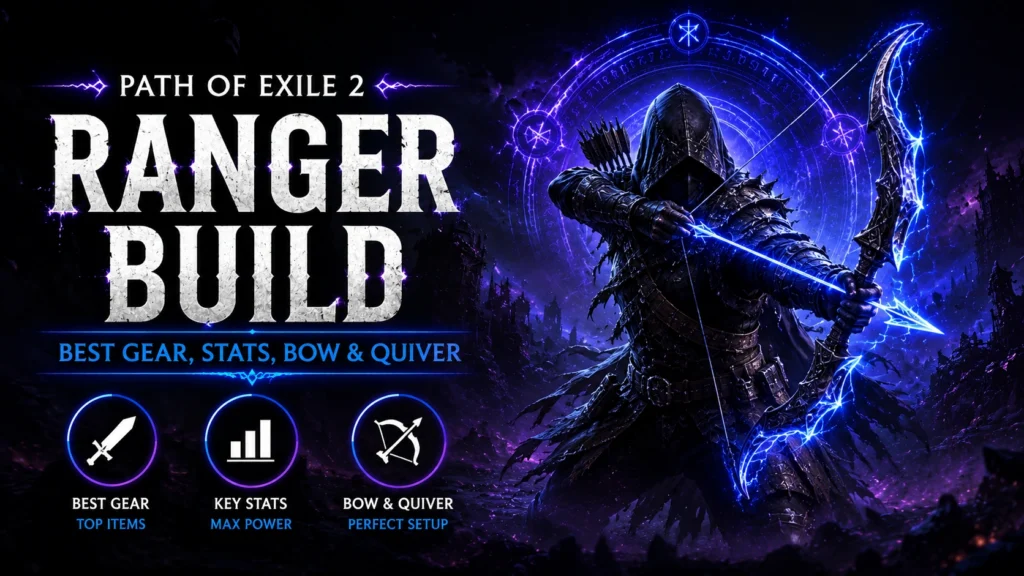 Path of Exile 2 Ranger Build best gear stats bow quiver