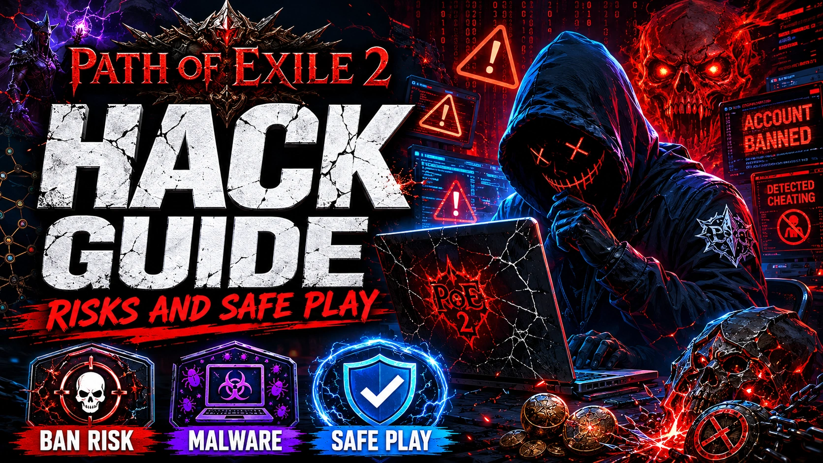Path of Exile 2 hack risks ban malware safe alternatives guide
