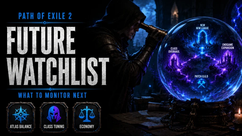 Path of Exile 2 roadmap future watchlist Atlas balance class tuning 2026