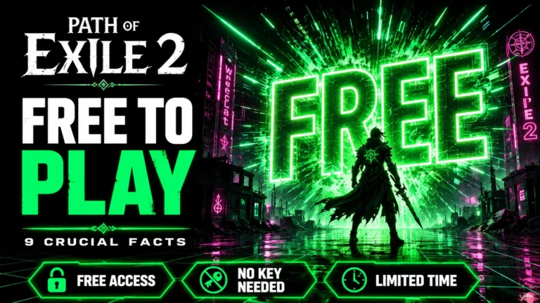 Path of Exile 2 free to play access guide free weekend 9 crucial facts
