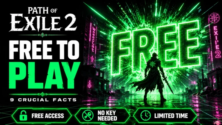 Path of Exile 2 free to play access guide free weekend 9 crucial facts