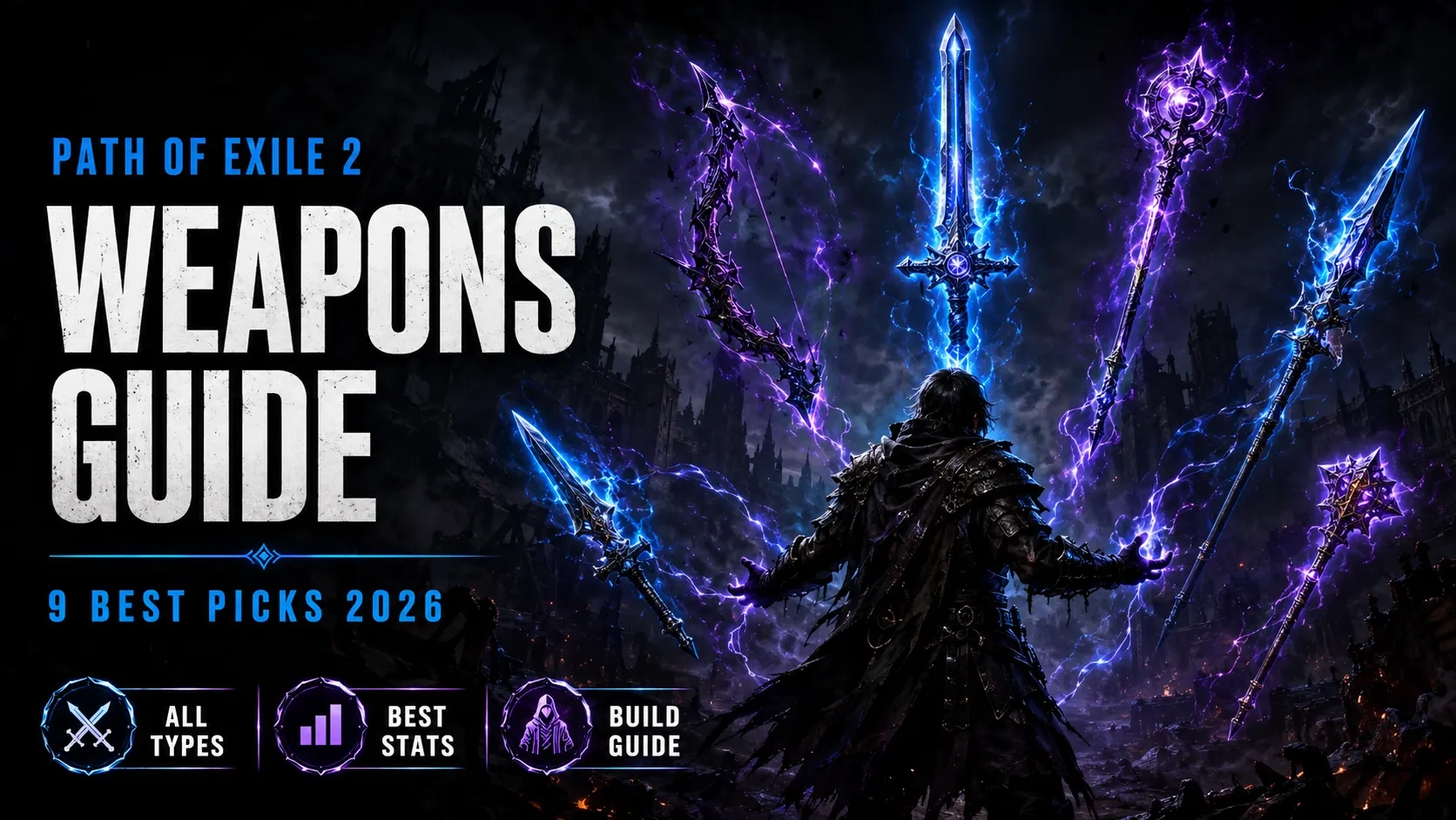 Path of Exile 2 weapons guide best picks all types stats build 2026